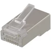 DELTACO RJ45 jungtis kabeliui, Cat6a, ekranuotas, 20 vnt / MD-21S