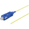 OS2 Optinis kabelis pigtail DELTACO, SC, simplex, UPC, 9/125, 1.5m / SCPT-1S-5