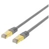Deltaco STP-715, 15 m, Cat7, S/FTP (S-STP), RJ-45, RJ-45, Pilka