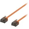 Deltaco UUTP-2024, 1 m, Cat6a, U/UTP (UTP), RJ-45, RJ-45, Oranžinis