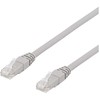 DELTACO U/UTP Cat6a tinklo kabelis, 1,5 m, 500 MHz, LSZH, pilkas