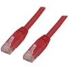 Deltaco TP-615R, 15 m, Cat6, U/UTP (UTP), RJ-45, RJ-45, raudonas