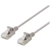 DELTACO U/FTP Cat6a tinklo kabelis, plonas, 3,8 mm skersmens, 2 m, pilkas