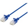 Deltaco - Tinklo kabelis - RJ-45 (patinas) į RJ-45 (patinas) - 5 m - UTP - CAT 6a - be halogenų, presuotas, be kabliukų - mėlynas