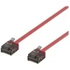 DELTACO U / UTP Cat6a patch kabelis, 2m, 1mm , 500MHz, raudonas / UUTP-2046