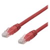 DELTACO U/UTP Cat6a tinklo kabelis, LSZH, 7m, raudonas