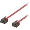 DELTACO U / UTP Cat6a patch kabelis, 2m, 1mm , 500MHz, raudonas / UUTP-2046