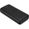 Deltaco 20 000 mAh išorinė baterija, 2x USB-A 18 W, 1x USB-C PD 20 W