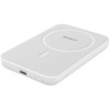 Išorinė baterija 5000 mAh DELTACO, bevielis įkrovimas, PD 20 W,magnetas,baltas / PB-Q1006 / 1903253