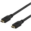 DELTACO Prime HDMI-3100 - HDMI su Ethernet kabeliu - HDMI (kištukas) į HDMI (kištukas) - 10 m - juodas - 4K palaikymas, aktyvus