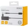 AC adapteris DELTACO 100-240V AC 50 / 60Hz to 5V DC, 3A, 1.5m, juodas / PS05-30B