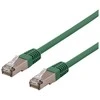 Deltaco SFTP-603GH, 0,3 m, Cat6, S/FTP (S-STP), RJ-45, RJ-45, žalias