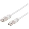 Deltaco SFTP-60VH, 0,5 m, Cat6, S/FTP (S-STP), RJ-45, RJ-45, baltas