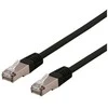 Deltaco SFTP-620SH, 20 m, Cat6, S/FTP (S-STP), RJ-45, RJ-45, juodas