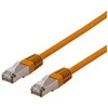 Deltaco SFTP-603ORH, 0,3 m, Cat6, S/FTP (S-STP), RJ-45, RJ-45, oranžinis