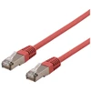 Deltaco SFTP-603RH, 0,3 m, Cat6, S/FTP (S-STP), RJ-45, RJ-45, raudonas