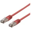Deltaco SFTP-603RH, 0,3 m, Cat6, S/FTP (S-STP), RJ-45, RJ-45, raudonas