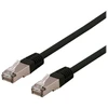 Deltaco SFTP-610SH, 10 m, Cat6, S/FTP (S-STP), RJ-45, RJ-45, juodas