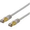 Kabelis DELTACO S / FTP Cat6a, LSZH, 1,5m, pilkas / SFTP-611AH