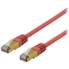 Deltaco SFTP-61RH, 1 m, Cat6, S/FTP (S-STP), RJ-45, RJ-45, raudonas