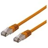Deltaco SFTP-63ORH, 3 m, Cat6, S/FTP (S-STP), RJ-45, RJ-45, oranžinis