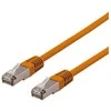 Deltaco SFTP-63ORH, 3 m, Cat6, S/FTP (S-STP), RJ-45, RJ-45, oranžinis