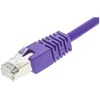 Deltaco STP-603P, 0,3 m, Cat6, F/UTP (FTP), RJ-45, RJ-45, violetinis