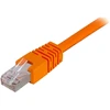 Deltaco STP-607-OR, 0,75 m, Cat6, F/UTP (FTP), RJ-45, RJ-45, oranžinis