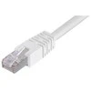 Deltaco STP-607V, 0,75 m, Cat6, F/UTP (FTP), RJ-45, RJ-45, baltas