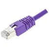 Deltaco STP-610P, 10 m, Cat6, F/UTP (FTP), RJ-45, RJ-45, violetinis