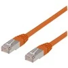 Deltaco STP-611-OR, 1,5 m, Cat6, F/UTP (FTP), RJ-45, RJ-45, Oranžinis