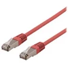 DELTACO U/STP Cat6a tinklo kabelis, LSZH, 1,5 m, raudonas