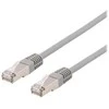 DELTACO STP-620AU - Komutacinis kabelis - RJ-45 (kištukas) į RJ-45 (kištukas) - 20 m - F/UTP (folija dengta neekranuota susukta pora) - CAT 6a - be halogenų - pilkas