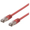 DELTACO U/STP Cat6a tinklo kabelis, LSZH, 3 m, raudonas