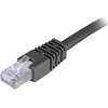 Deltaco STP-650S, 50 m, Cat6, F/UTP (FTP), RJ-45, RJ-45, juodas