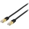 Deltaco STP-715S, 15 m, Cat7, S/FTP (S-STP), RJ-45, RJ-45, juodas