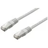 Kabelis DELTACO S / FTP Cat7, 600MHz, LSZH, RJ45, 30m, pilkas / STP-730