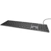 Klaviatūra Deltaco TB-801-US, viso dydžio (100 %), laidinis, USB, žirklinio mygtuko jungiklis, QWERTY, juodas