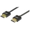 DELTACO plonas HDMI kabelis, HDMI greitis su Ethernet, 1m, juodas / HDMI-1091
