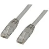 DELTACO U / UTP Cat6 patch kabelis, 0.75m, 250MHz, Delta-certified, LSZH, pilkas TP-607