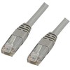 DELTACO U / UTP Cat6 patch kabelis, 0.75m, 250MHz, Delta-certified, LSZH, pilkas TP-607