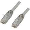 DELTACO U / UTP Cat6 patch kabelis, 0.75m, 250MHz, Delta-certified, LSZH, pilkas TP-607