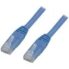 Deltaco TP-607B, 0,75 m, Cat6, U/UTP (UTP), RJ-45, RJ-45, mėlynas