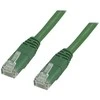 Deltaco TP-607G, 0,75 m, Cat6, U/UTP (UTP), RJ-45, RJ-45, žalias