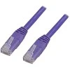 Deltaco TP-607P, 0.75 m, Cat6, S/FTP (S-STP), RJ-45, RJ-45, Violetinė