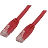 Deltaco TP-607R, 0,75 m, Cat6, U/UTP (UTP), RJ-45, RJ-45, raudonas