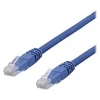 DELTACO TP-60BAU - tinklo kabelis - RJ-45 (patinas) į RJ-45 (patinas) - 50 cm - UTP - CAT 6a - be halogenų, presuotas - mėlyna