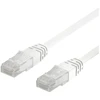 Deltaco TP-60V-50P, 0,5 m, Cat6, U/UTP (UTP), RJ-45, RJ-45, baltas