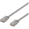 Deltaco TP-611-FL, 1,5 m, Cat6, U/UTP (UTP), RJ-45, RJ-45, pilkas
