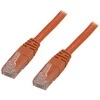 Deltaco TP-615-OR, 15 m, Cat6, U/UTP (UTP), RJ-45, RJ-45, oranžinis